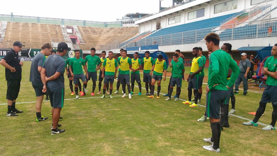 Timnas Indonesia bersiap jelang Piala AFF 2016. Copyright: &copy; PSSI